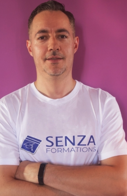Mickael, Fondateur SENZA FORMATIONS — équipe des rendez-vous IA